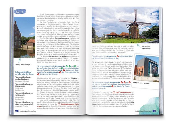 Produktbild: BVA RadLandLust M&uuml;nsterland, 32 Lieblingstouren mit Knotenpunkten