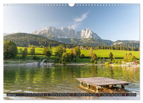 Produktbild: Seen in &Ouml;sterreich (Wandkalender 2026 DIN A3 quer), CALVENDO Monatskalender