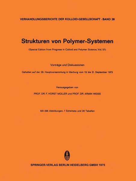 Produktbild: Strukturen von Polymer-Systemen