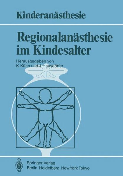 Produktbild: Regionalan&auml;sthesie im Kindesalter