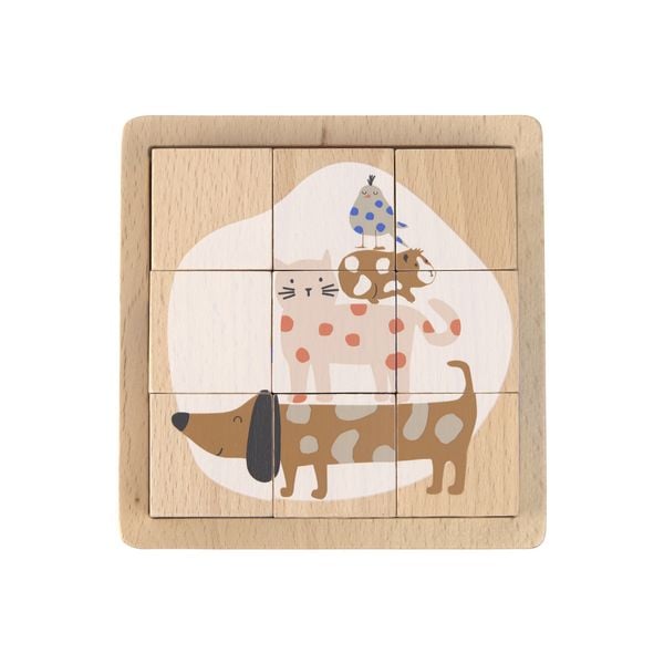 Produktbild: Cube Puzzle Wood Little Mateys