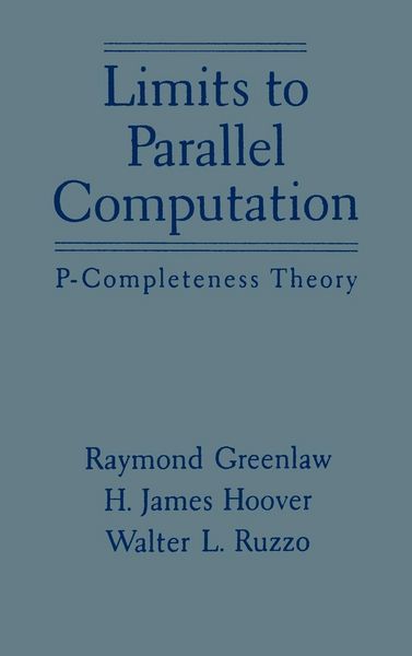 Produktbild: Limits to Parallel Computation