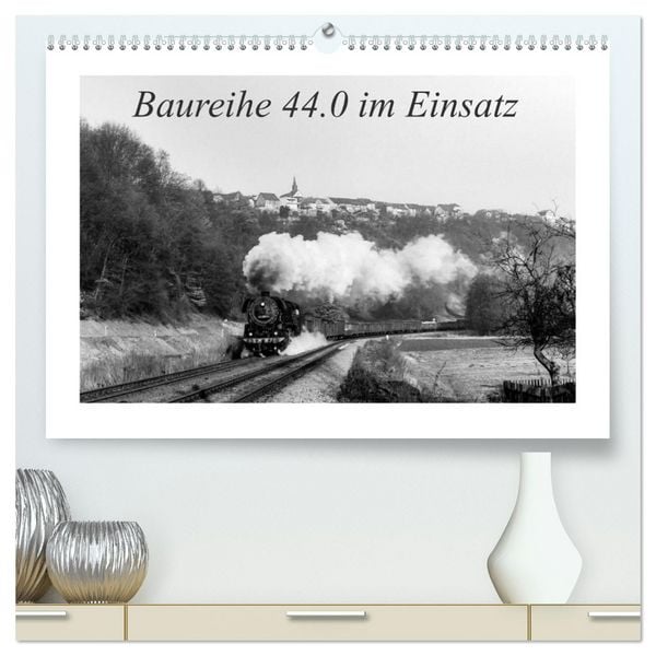 Produktbild: Baureihe 44.0 im Einsatz (hochwertiger Premium Wandkalender 2026 DIN A2 quer), Kunstdruck in Hochglanz