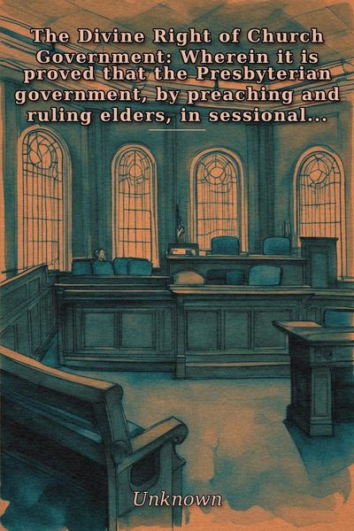 Produktbild: The Divine Right of Church Government