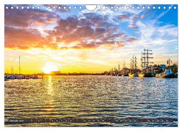 Produktbild: Wilhelmshaven - Bezaubernde Momente (Wandkalender 2026 DIN A4 quer), CALVENDO Monatskalender