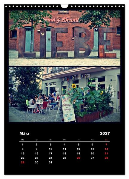 Produktbild: BERLIN / vertikal (Wandkalender 2027 DIN A3 hoch), CALVENDO Monatskalender