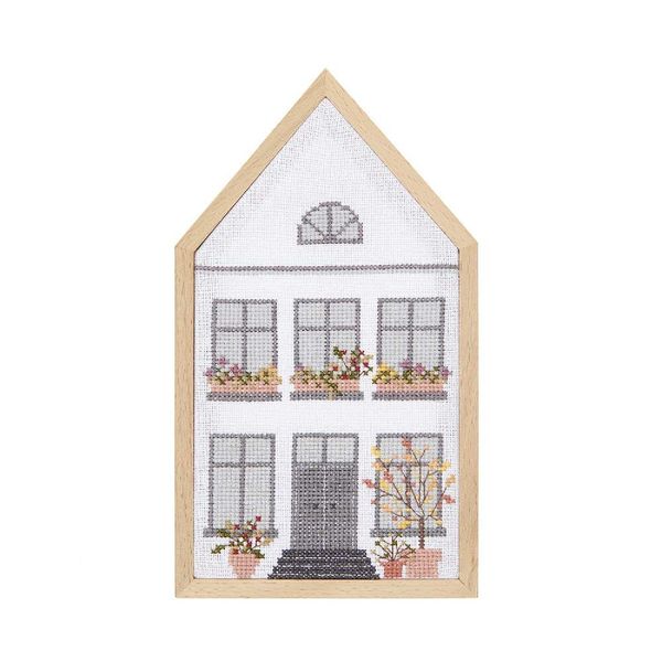 Produktbild: Dekostickrahmen, Haus, mittel
