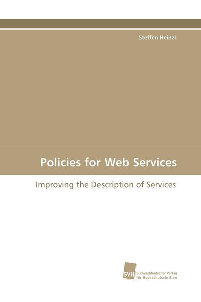 Produktbild: Policies for Web Services