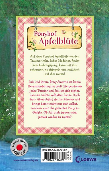 Produktbild: Ponyhof Apfelblüte (Band 15) - Glaub an dich, Juli