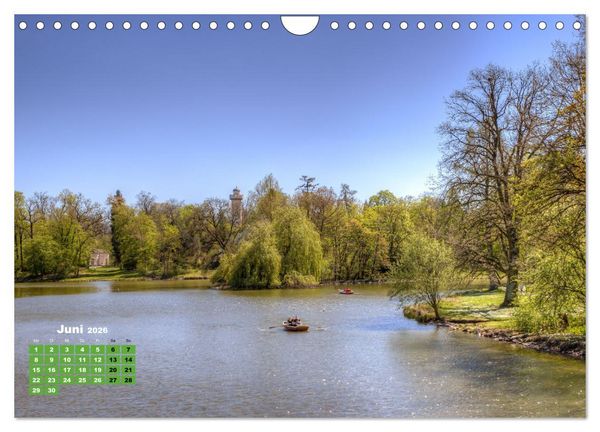 Produktbild: Park Sch&ouml;nbusch Aschaffenburg (Wandkalender 2026 DIN A4 quer), CALVENDO Monatskalender