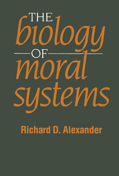 Produktbild: The Biology of Moral Systems