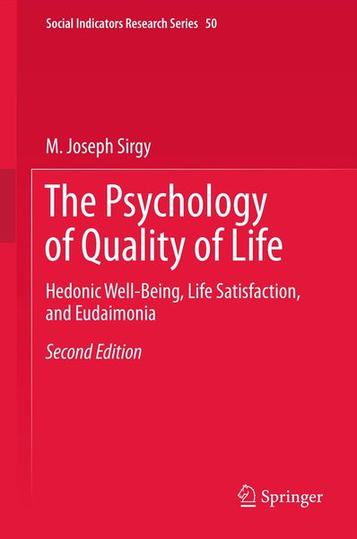 Produktbild: The Psychology of Quality of Life