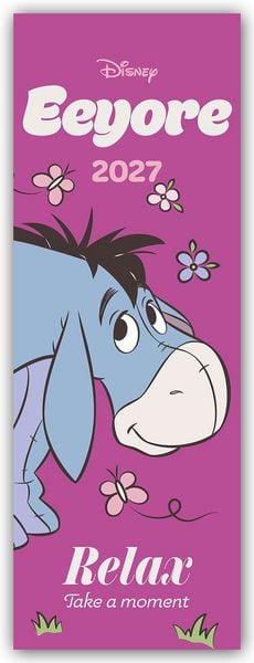 Disney Eeyore – Eeyore 2027 – Slimline-Kalender
