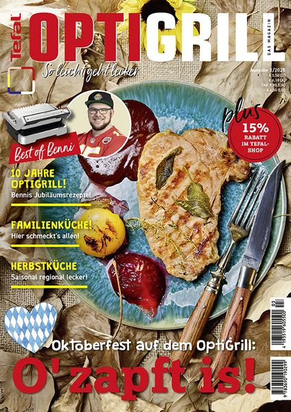 Produktbild: Tefal OptiGrill Magazin - O'zapft is!