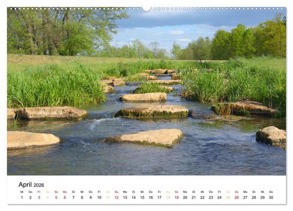 Produktbild: Streifz&uuml;ge durch Feld und Flur (hochwertiger Premium Wandkalender 2026 DIN A2 quer), Kunstdruck in Hochglanz