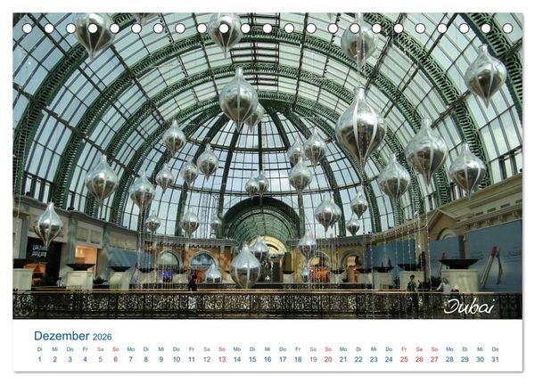 Produktbild: Vereinigte Arabische Emirate (Tischkalender 2026 DIN A5 quer), CALVENDO Monatskalender