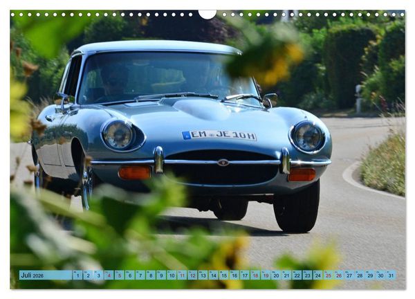 Produktbild: Jaguar E-Type - Die Raubkatze (Wandkalender 2026 DIN A3 quer), CALVENDO Monatskalender