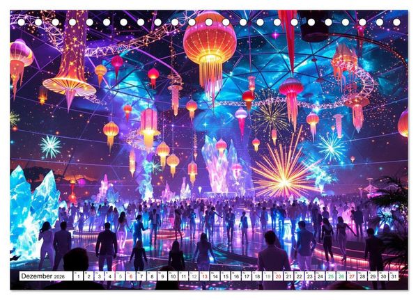 Produktbild: Neuer Morgen Mars (Tischkalender 2026 DIN A5 quer), CALVENDO Monatskalender