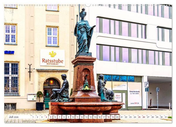 Produktbild: Kulturhauptstadt Chemnitz (hochwertiger Premium Wandkalender 2026 DIN A2 quer), Kunstdruck in Hochglanz