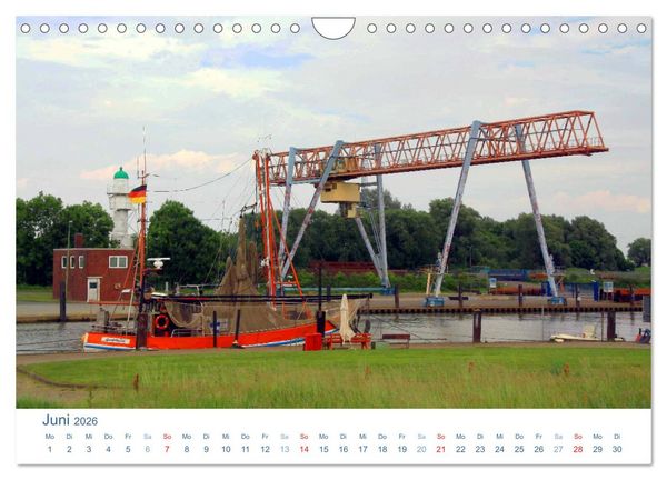 Produktbild: Nordenham und umzu 2026. Impressionen zwischen Weser und Wiesen (Wandkalender 2026 DIN A4 quer), CALVENDO Monatskalender
