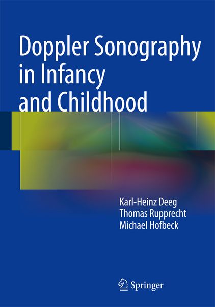 Produktbild: Doppler Sonography in Infancy and Childhood