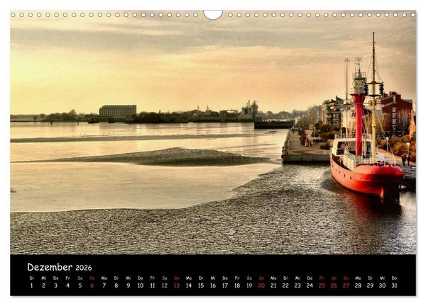 Produktbild: Wilhelmshaven (Wandkalender 2026 DIN A3 quer), CALVENDO Monatskalender