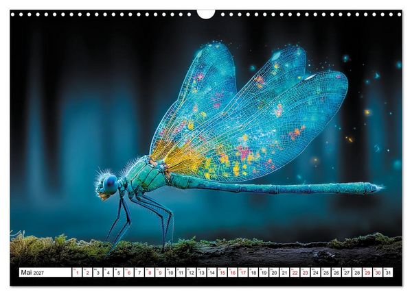 Produktbild: Magische Leuchtinsekten (Wandkalender 2027 DIN A3 quer), CALVENDO Monatskalender
