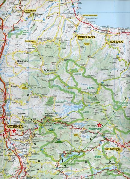 Produktbild: MARCO POLO Regionalkarte Italien 13 Kalabrien 1:200.000