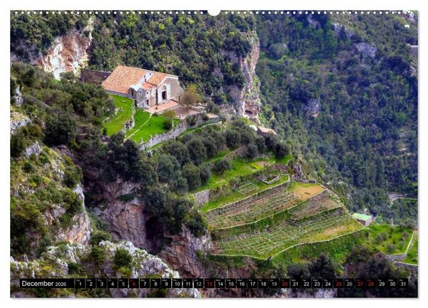 Produktbild: Amalfi Coast and Capri (High Quality Premium Wall Calendar 2026 DIN A2 landscape),CALVENDO 12 Month Wall Calendar