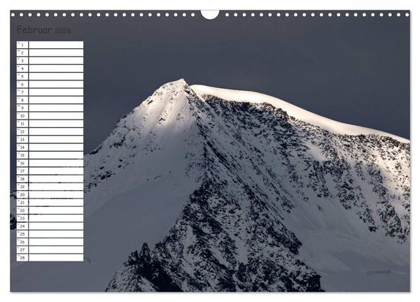 Produktbild: Der Gro&szlig;venediger 3666m (Wandkalender 2026 DIN A3 quer), CALVENDO Monatskalender