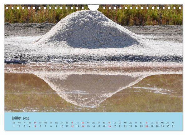 Produktbild: La Charente Maritime, des paysages entre terre et mer (Calendrier mural 2026 DIN A4 vertical), CALVENDO calendrier mensuel