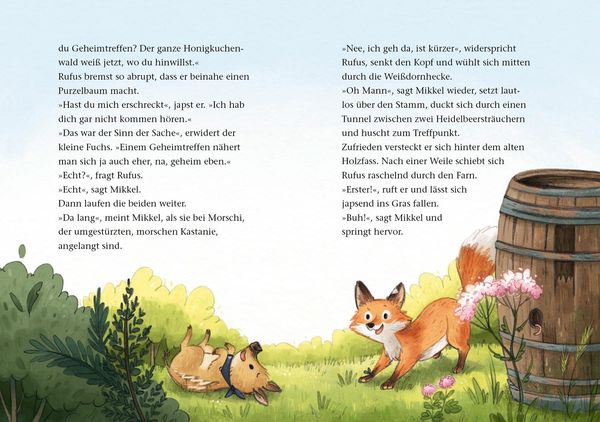 Die wilden Waldhelden. Helfer gegen Heimweh