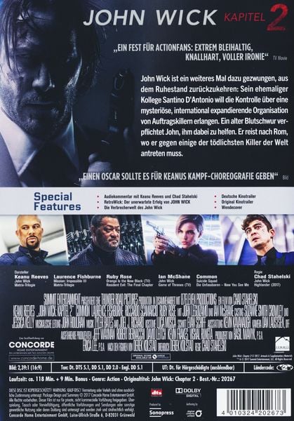 Produktbild: John Wick: Kapitel 2