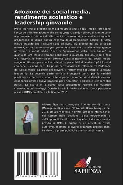 Produktbild: Adozione dei social media, rendimento scolastico e leadership giovanile