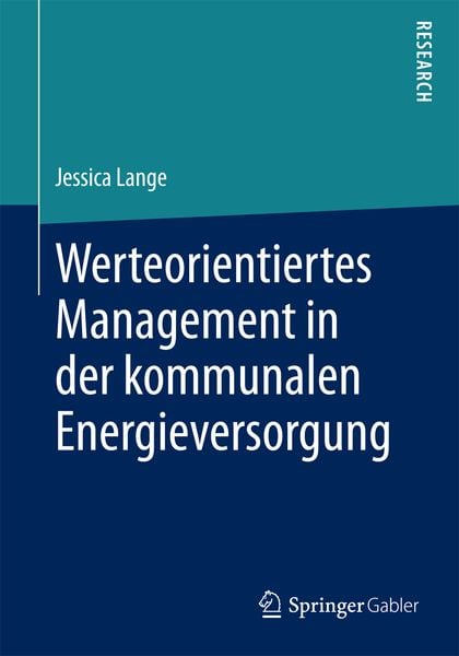 Produktbild: Werteorientiertes Management in der kommunalen Energieversorgung