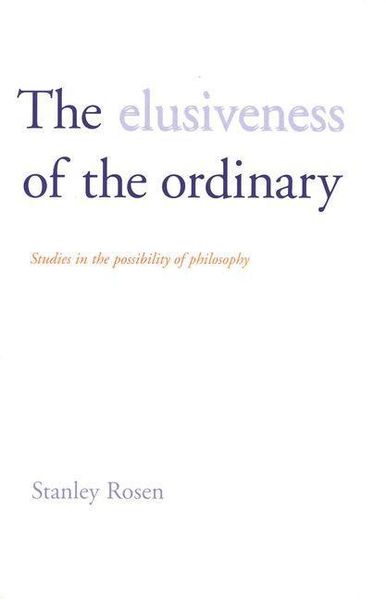 Produktbild: The Elusiveness of the Ordinary