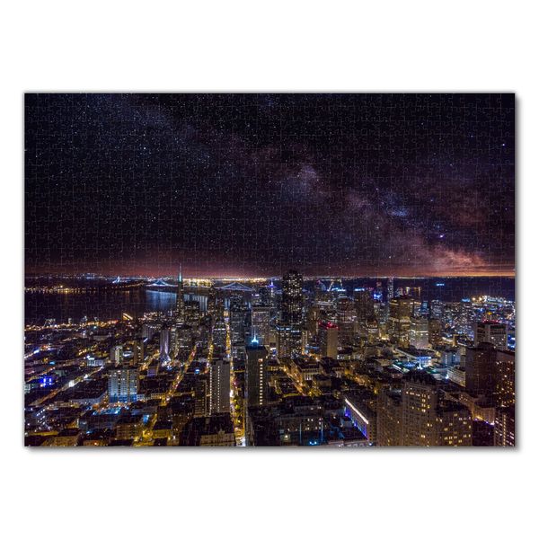 Produktbild: Lais Puzzle San Fracisco und Milchstra&szlig;e 1000 Teile