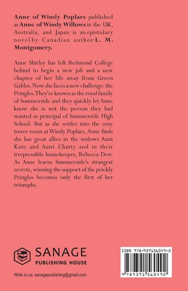 Produktbild: Anne of Windy Poplars