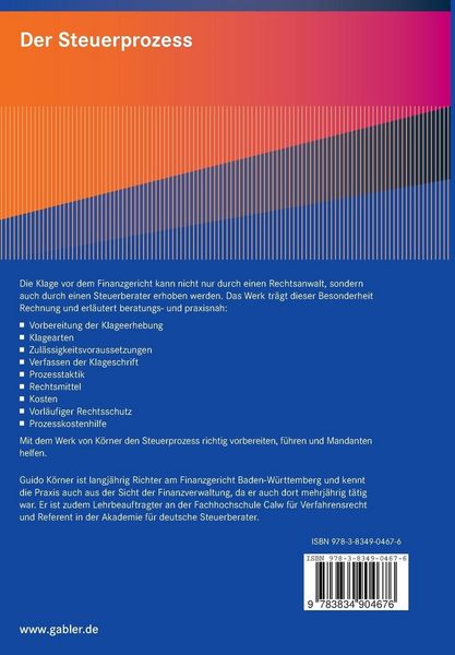 Produktbild: Der Steuerprozess