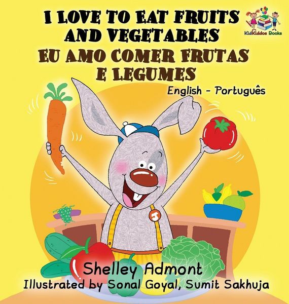 Produktbild: I Love to Eat Fruits and Vegetables (English Portuguese Bilingual Book - Brazilian)