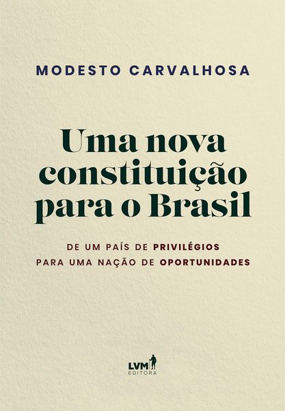 Produktbild: Uma nova constitui&ccedil;&atilde;o para o Brasil