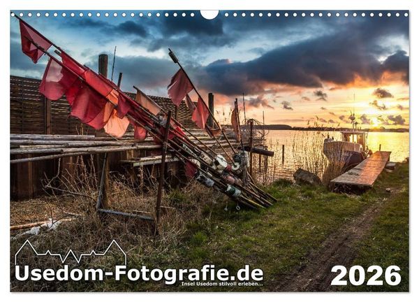 Produktbild: Usedom-Fotografie.de (Wandkalender 2026 DIN A3 quer), CALVENDO Monatskalender