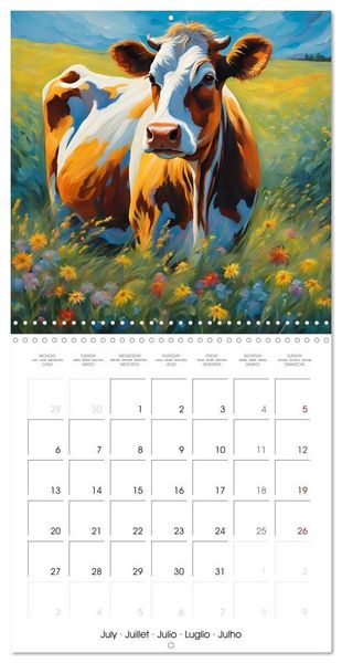 Produktbild: Heiland, S: Des amis animaux (Calendrier mural carr&eacute; 2026 30