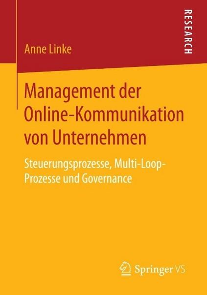 Produktbild: Management der Online-Kommunikation von Unternehmen