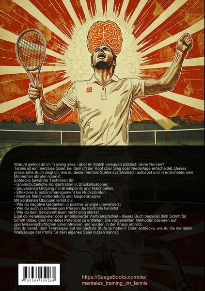 Produktbild: Mentale St&auml;rke im Tennis: Tennis im Kopf erfolgreich trainieren