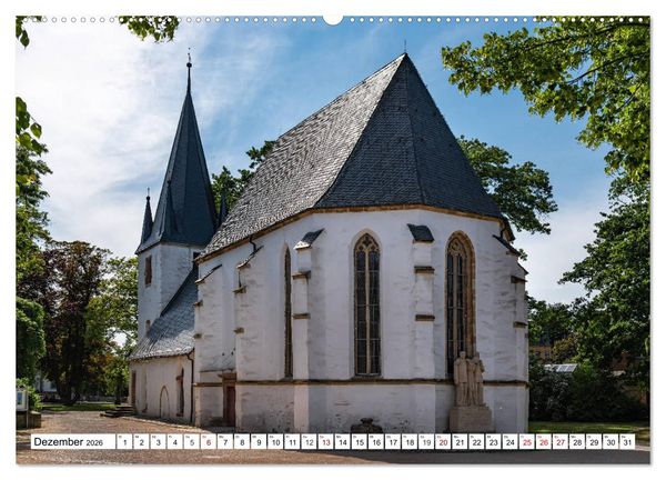 Produktbild: Rosenstadt Sangerhausen (hochwertiger Premium Wandkalender 2026 DIN A2 quer), Kunstdruck in Hochglanz