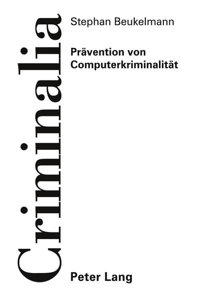 Produktbild: Pr&auml;vention von Computerkriminalit&auml;t