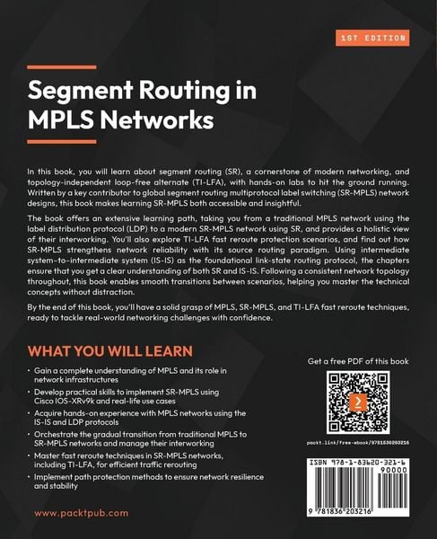 Produktbild: Segment Routing in MPLS Networks