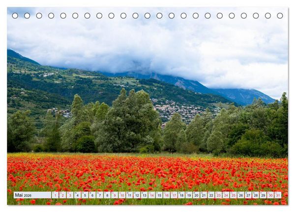Produktbild: Hautes Alpes de Provence (Tischkalender 2026 DIN A5 quer), CALVENDO Monatskalender