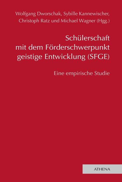 Produktbild: Sch&uuml;lerschaft mit dem F&ouml;rderschwerpunkt geistige Entwicklung (SFGE)